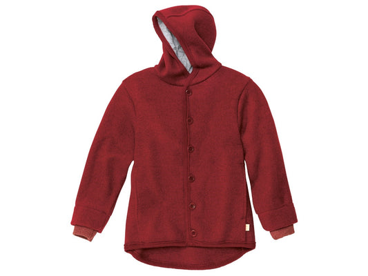 Wollwalk Jacke. Winterjacke. Übergangsjacke. Bordeaux | disana