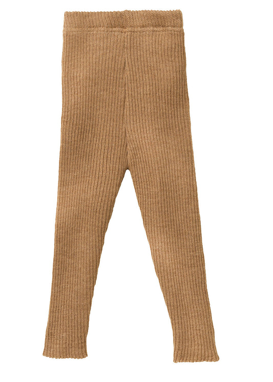 Strick-Leggings - Merinowolle - karamell | disana