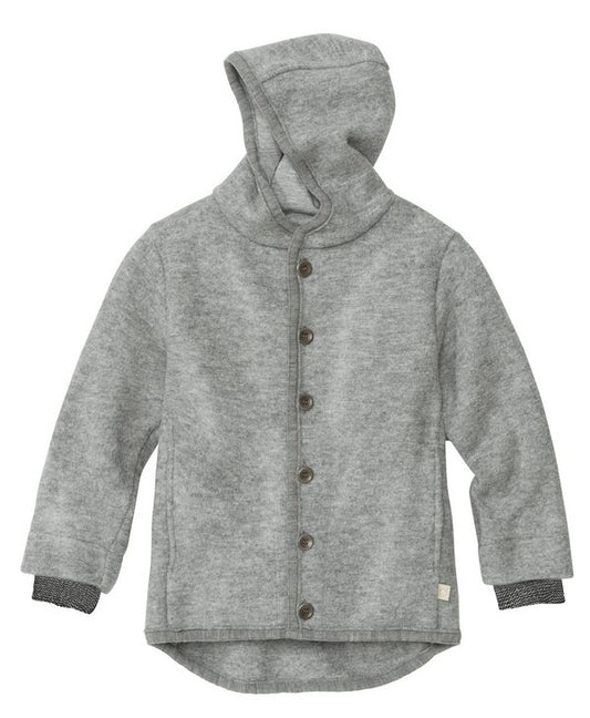 Wollwalk-Jacke. Winterjacke. Übergangsjacke. Grau | disana