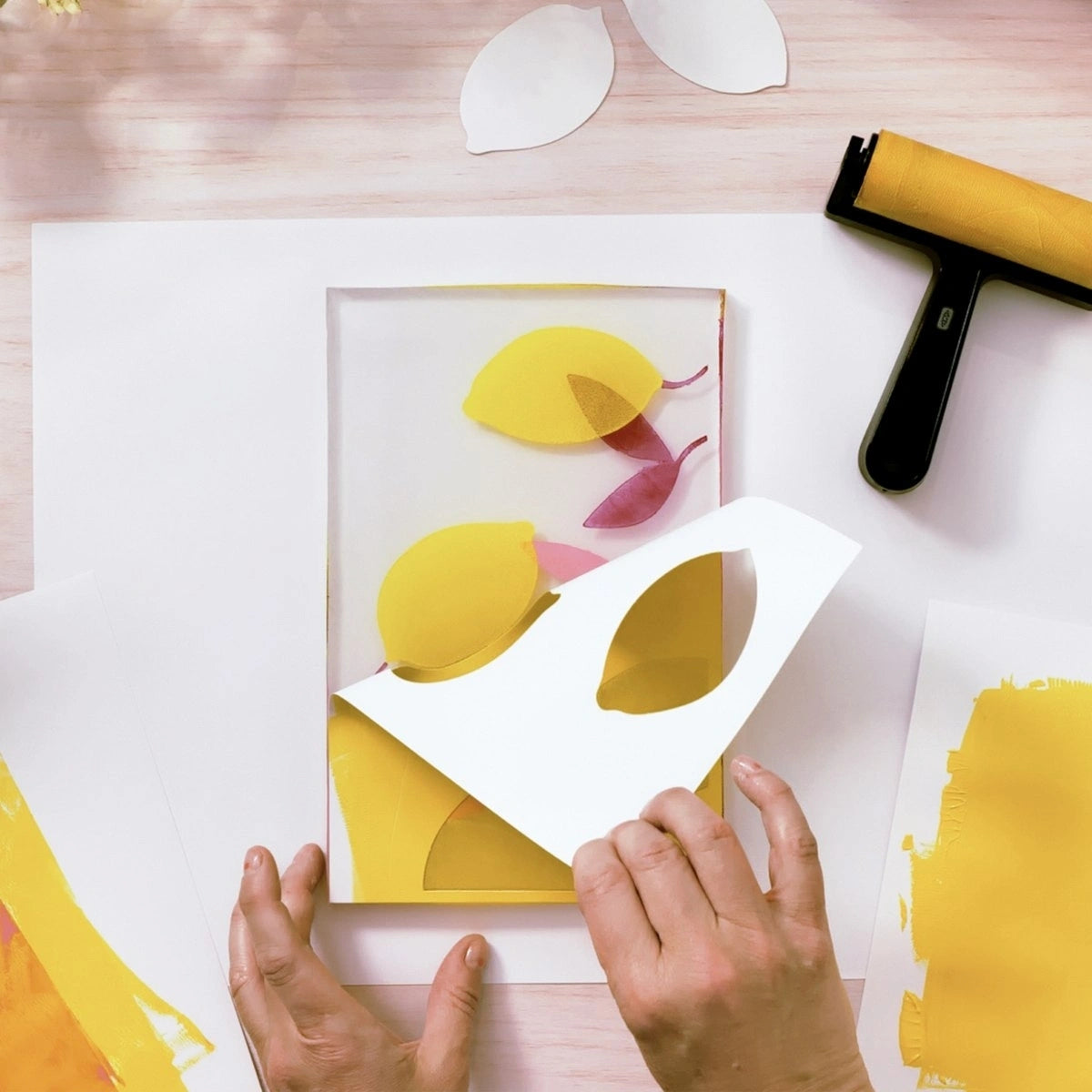 Gel-Druck. Zitrone | Djeco