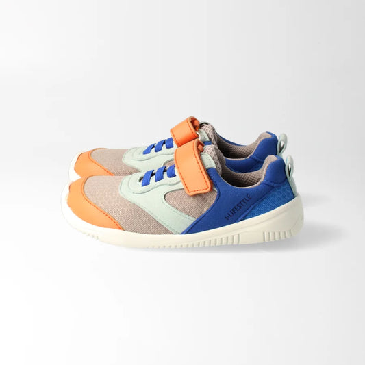 bLIFESTYLE dodoSTYLE Aprikose | Veganer Kinder-Barfußschuh, Profil seitlich