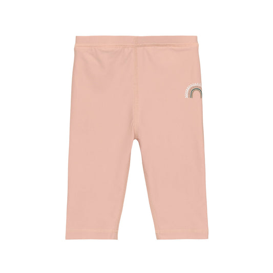 Schwimmhose mit integrierter Schwimmwindel Baby Kurz (UV-Schutz), Rosa | Lässig