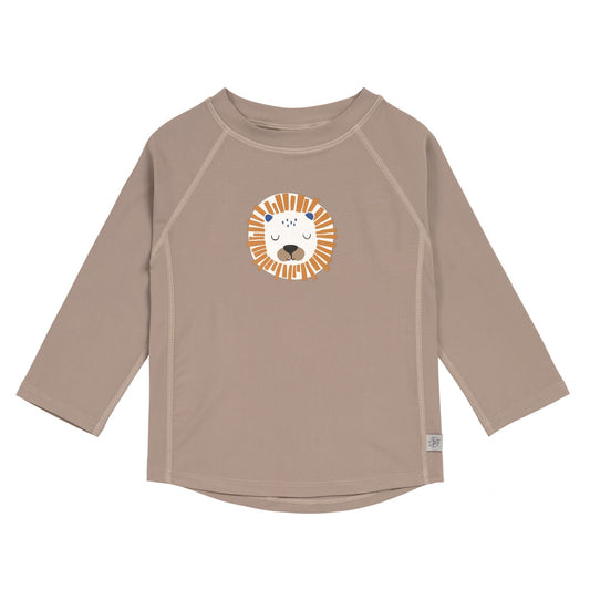 UV Strandshirt Kinder Langarm - Löwe, Braun | Lässig