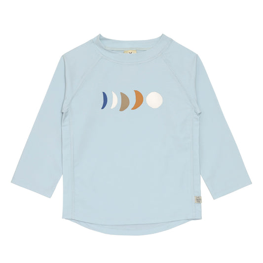 UV Strandshirt Kinder Langarm - Mond, Blau | Lässig
