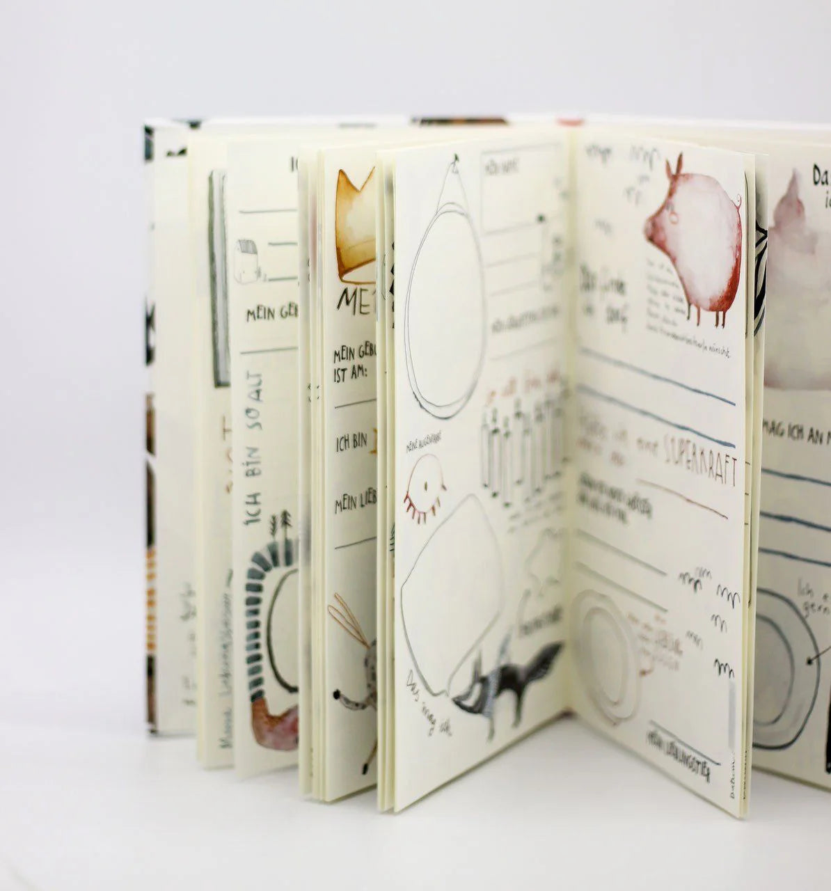 Freundebuch "Bunt & Einzigartig" | Hochwertiges Erinnerungsalbum (ab 4 J.)