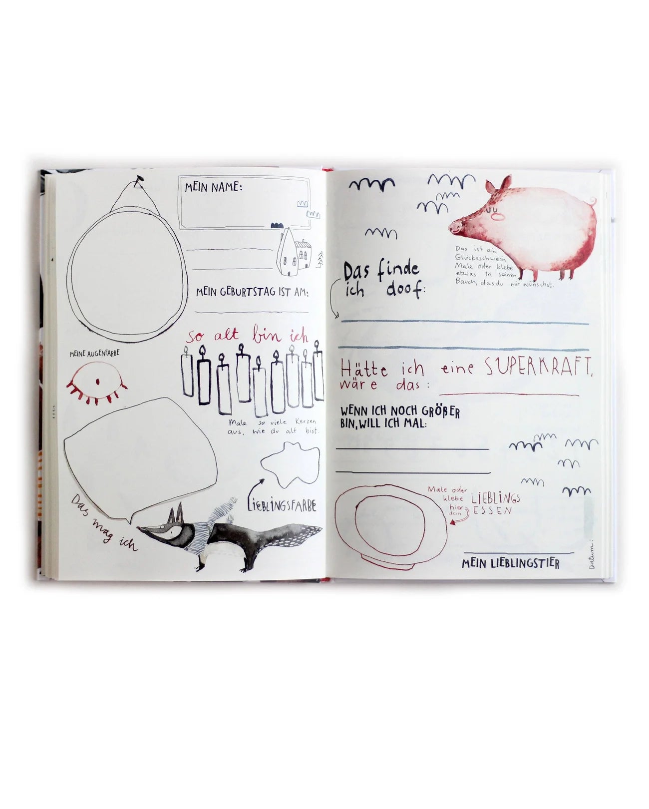 Freundebuch "Bunt & Einzigartig" | Hochwertiges Erinnerungsalbum (ab 4 J.)