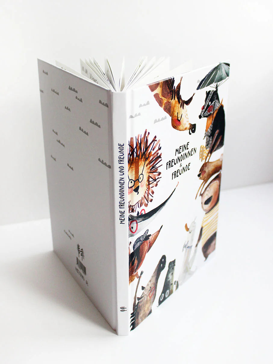 Freundebuch "Bunt & Einzigartig" | Hochwertiges Erinnerungsalbum (ab 4 J.)