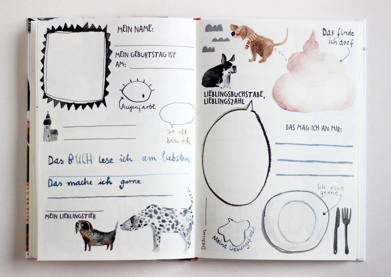 Freundebuch "Bunt & Einzigartig" | Hochwertiges Erinnerungsalbum (ab 4 J.)