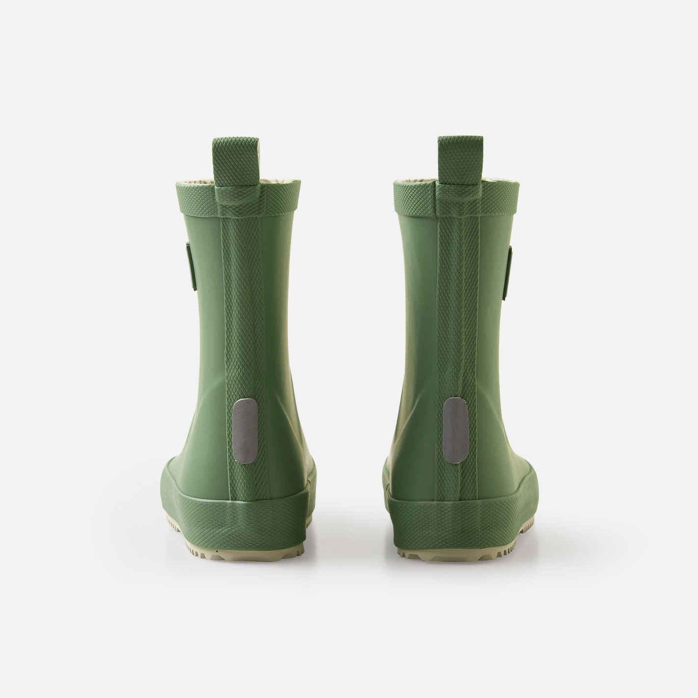 Reima-Barfuß-Gummistiefel, von hinten, reflektoren