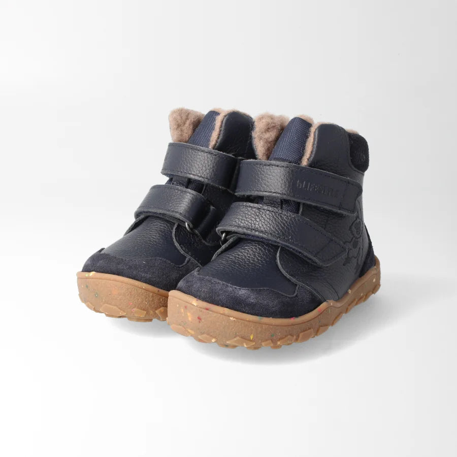 Barfußschuh gibbonSTYLE marine, gefüttert | bLIFESTYLE