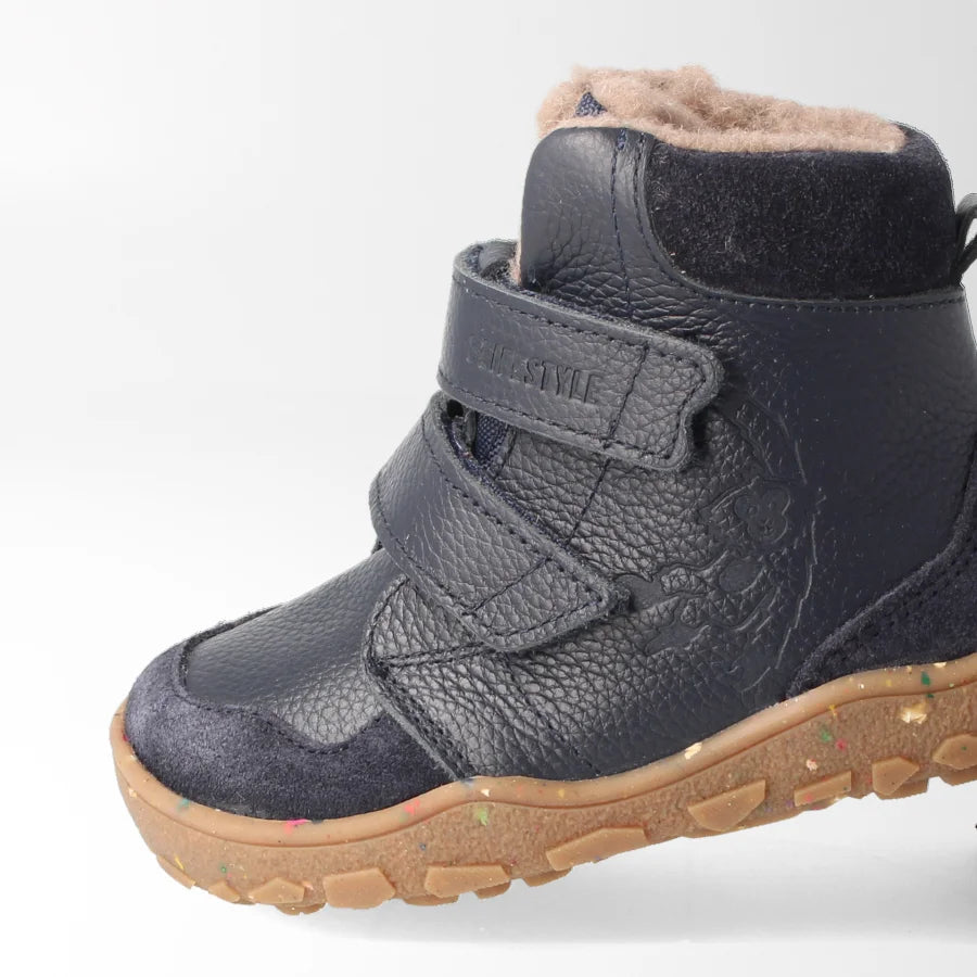 Barfußschuh gibbonSTYLE marine, gefüttert | bLIFESTYLE