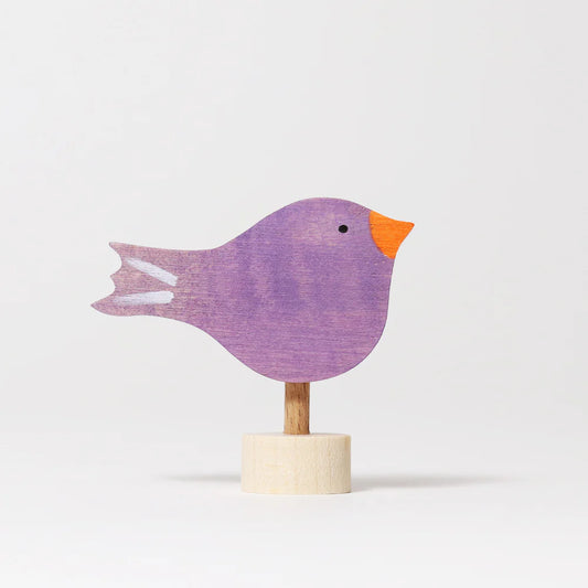 Steckfigur. sitzender Vogel | Grimms