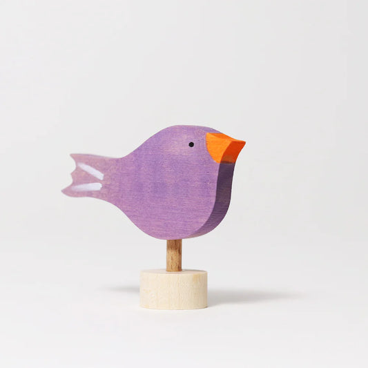 Steckfigur. sitzender Vogel | Grimms