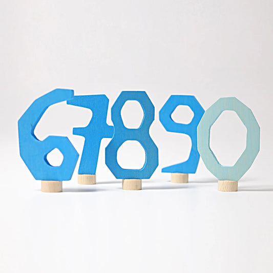 Grimm’s Zahlenstecker-Set 6–9 und 0