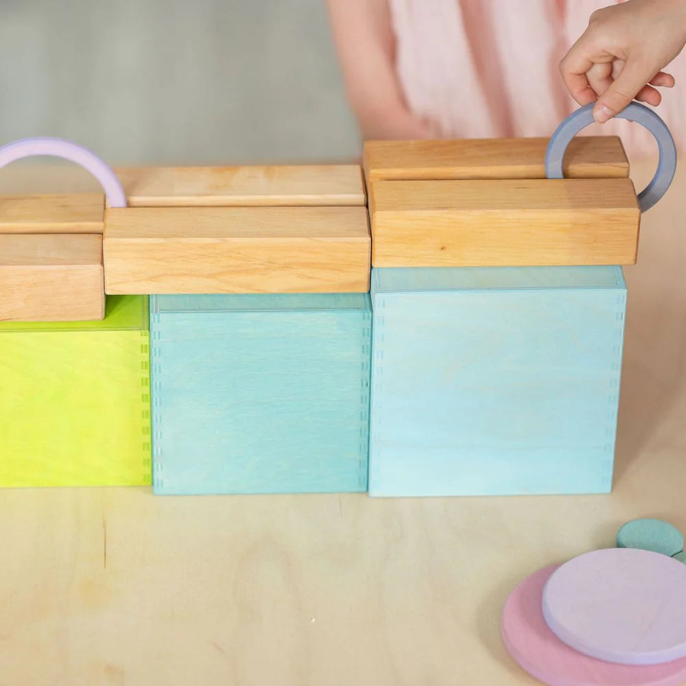 Konzentrische Kreise und Ringe Pastell | Grimms