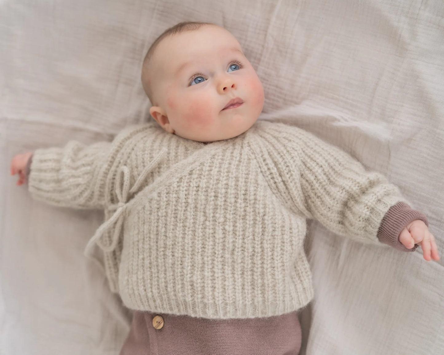 Baby Alpaka Cardigan | HALFEN