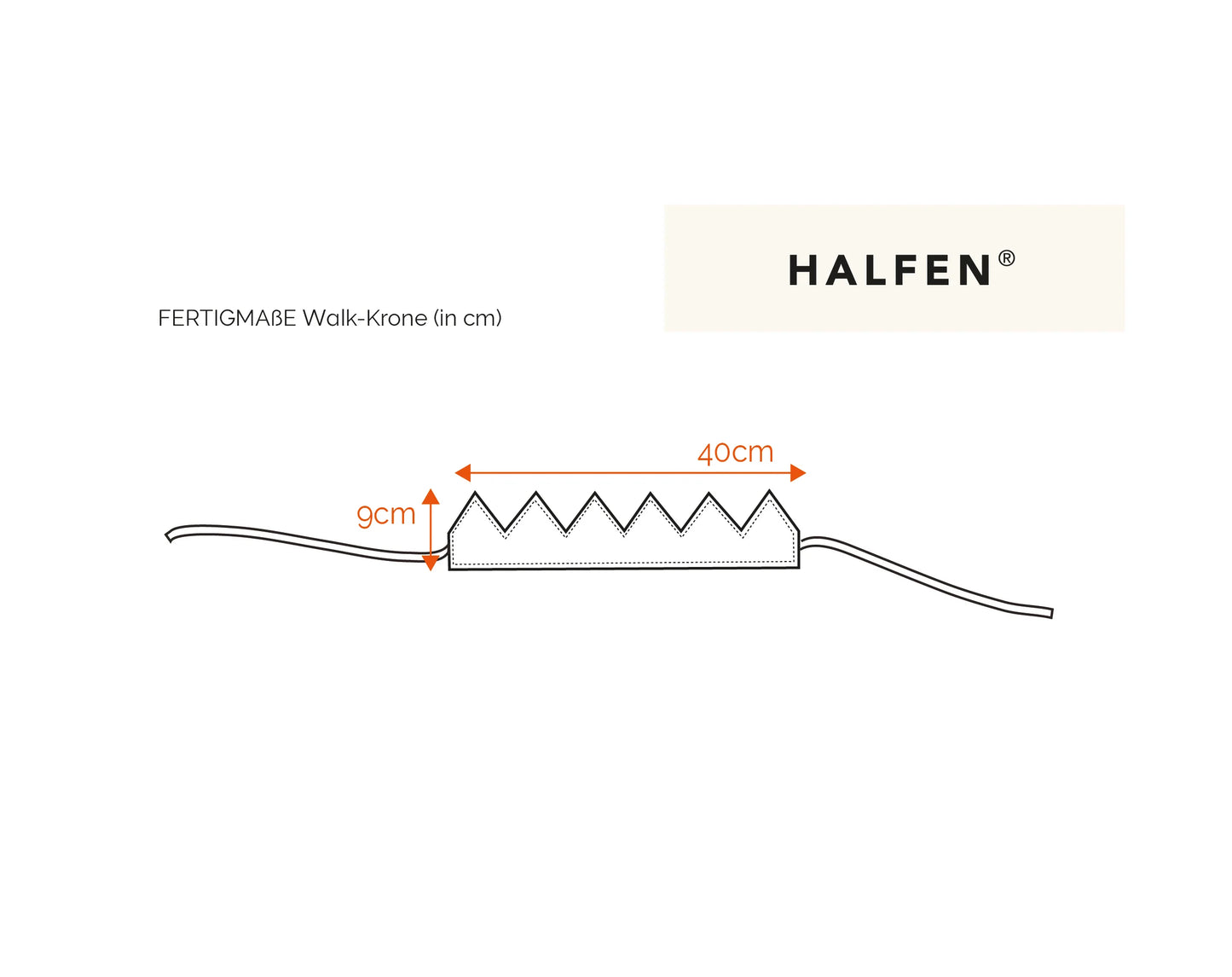 Handgefertigte Walk Krone für Kindergeburtstag: Nachhaltig, weich & vielseitig! Mauve | HALFEN