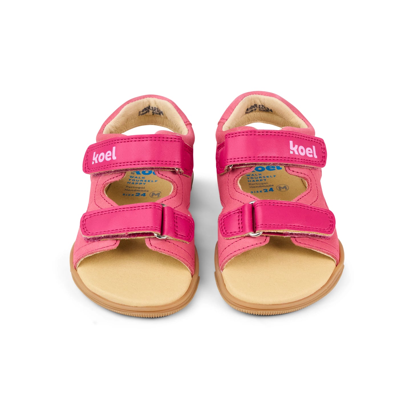 Koel Ova leather. Sandalen pink