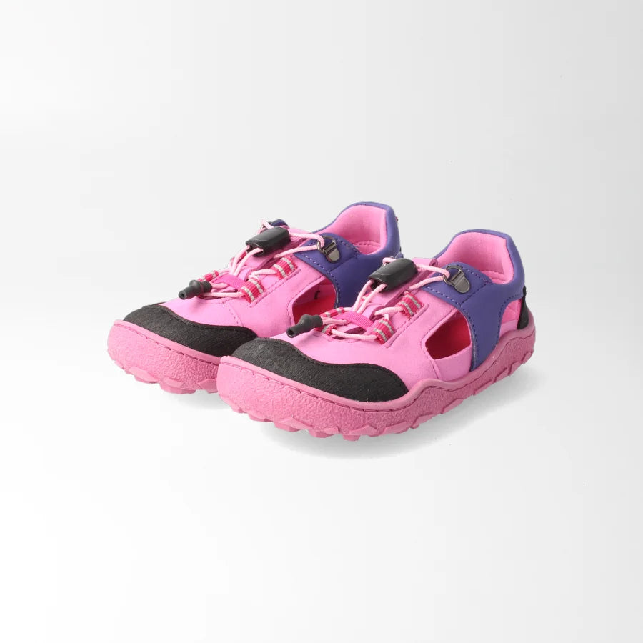 bLIFESTYLE landschildkröteSTYLE Himbeere | Veganer Barfußschuh, Prosil Seite