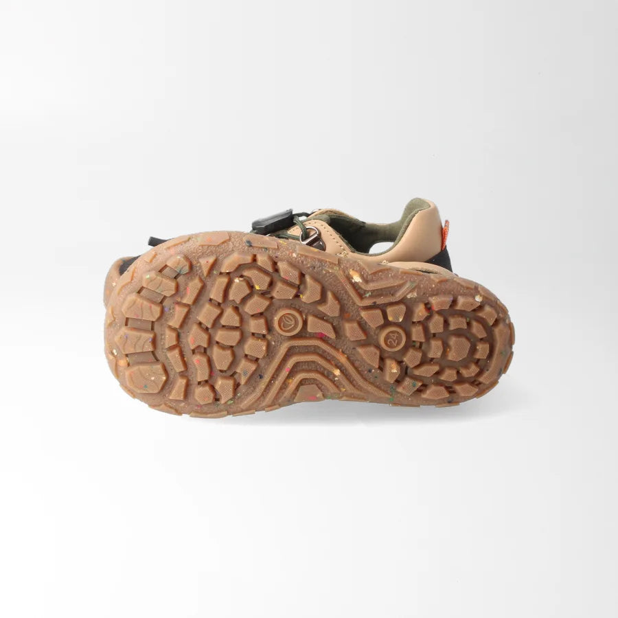 bLIFESTYLE landschildkröteSTYLE Khaki | Veganer Barfußschuh, Sohle