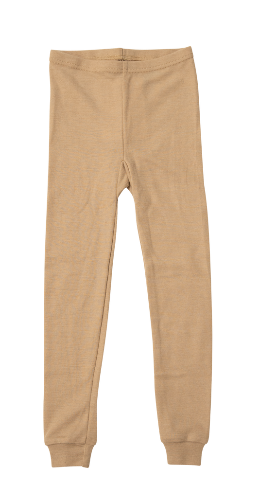 Leggings aus Wolle/Seide in sand | Lilano