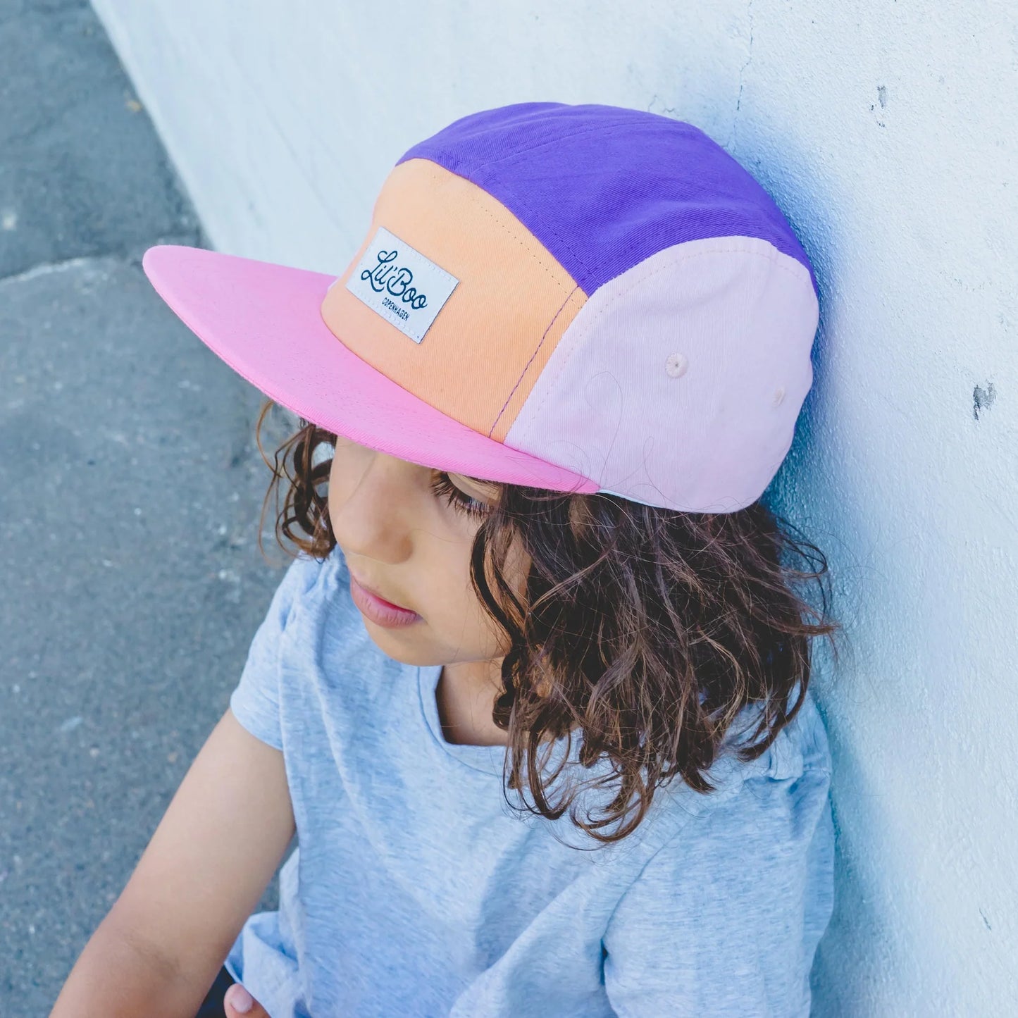Cap. Block Pink/Purple 5 | Lil'Boo