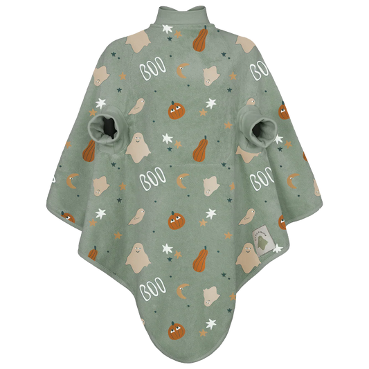 Limited Edition. Lätzchen "Boo", Happy Halloween. Frottee. wasserdicht | Little Casimir