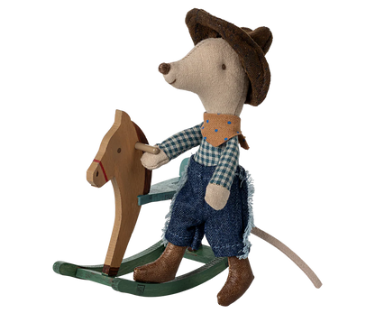 Cowboy mit Schaukelpferd | Maileg