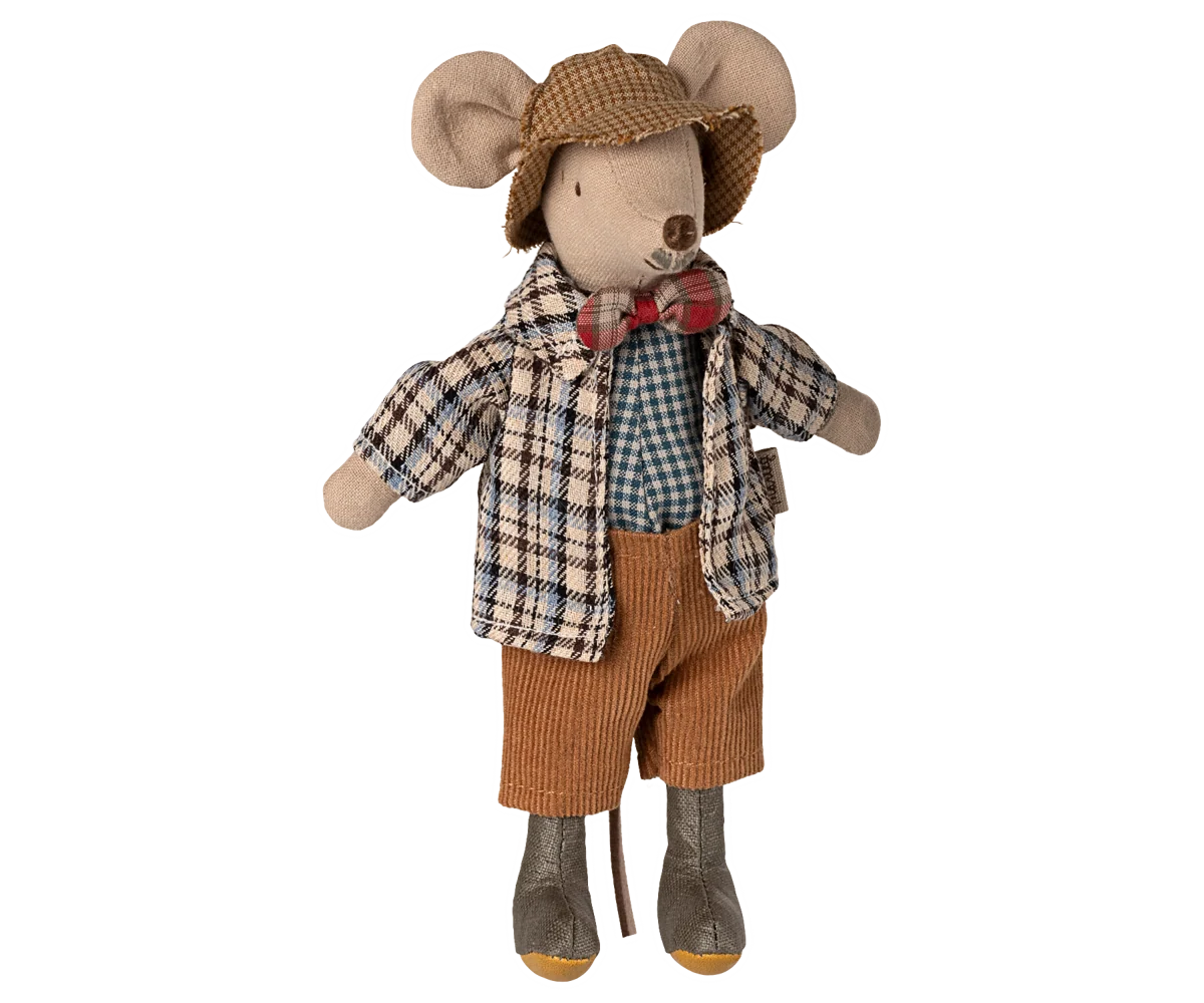 Maileg Großvater Maus (16 cm)