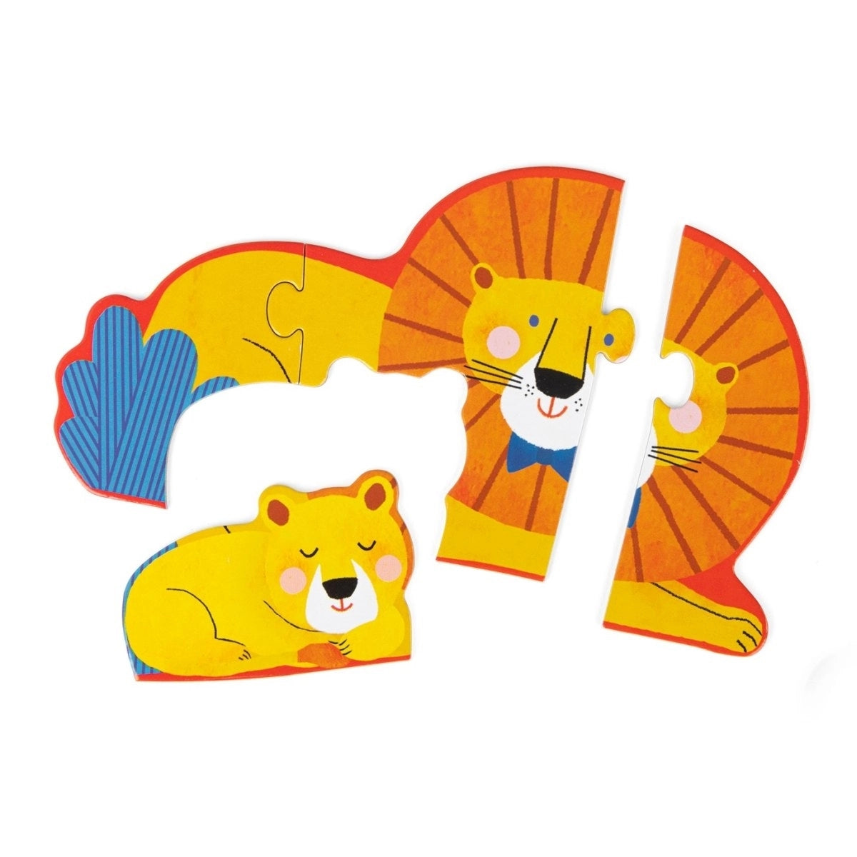 Puzzle "Tierbabys" | Moulin Roty