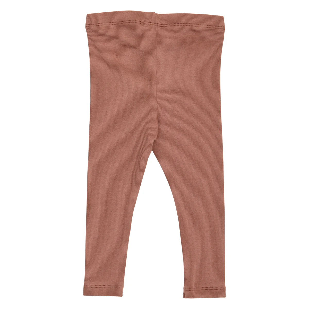 Leggings von hinten in Braun.