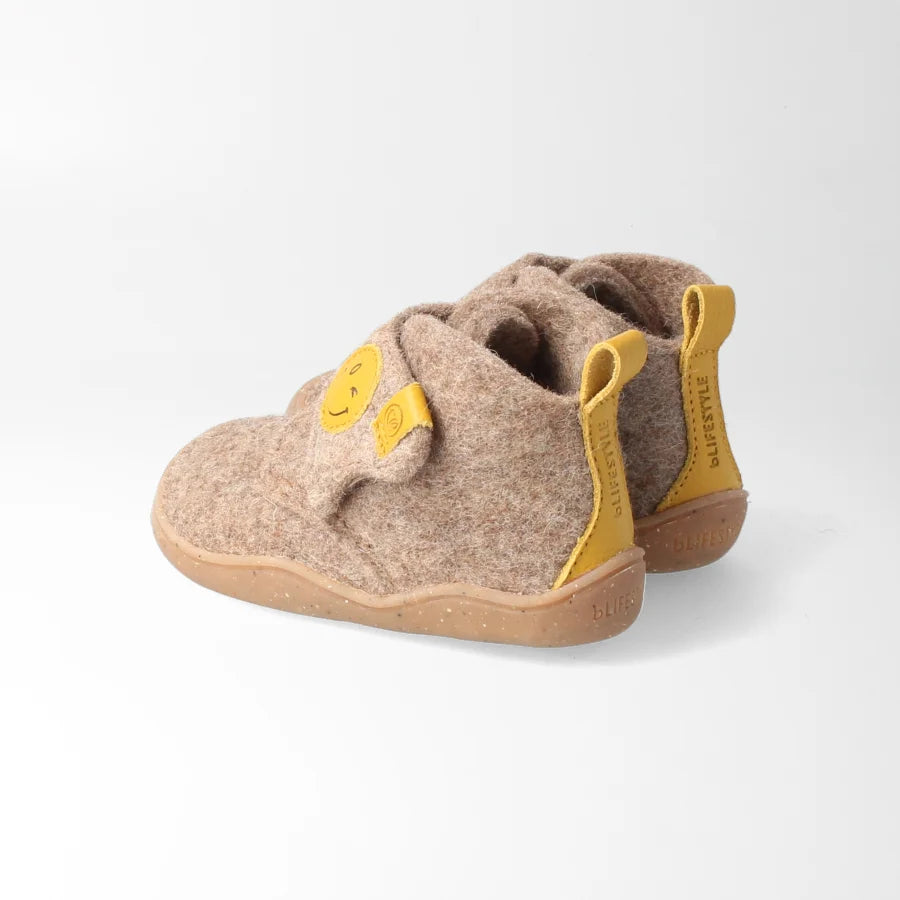 bLIFESTYLE MurmeltierSTYLE Baby – Barfuß-Hausschuh