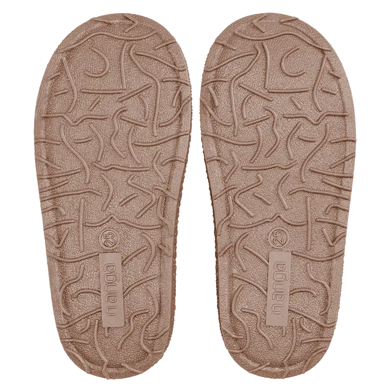 Hausschuhe. Wolle. Giraffe. beige | Nanga