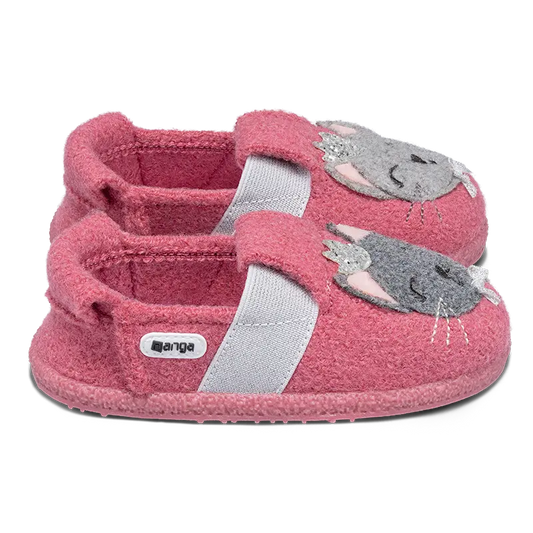 Hausschuhe. Wolle. Aristokitty. altrosa | Nanga