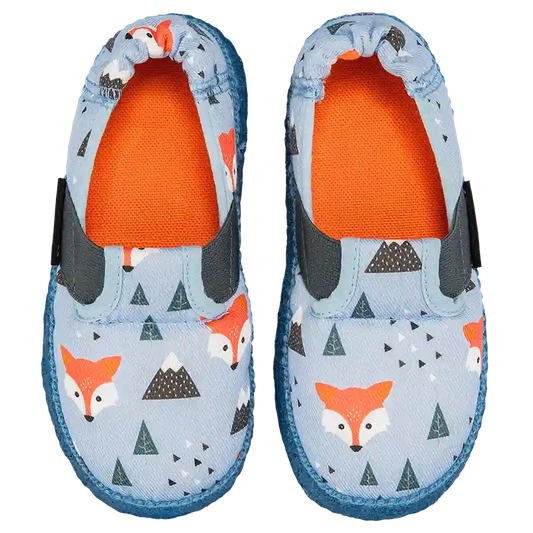 Hausschuhe für Kinder. Füxlein 2.0 Edition. Unisex. Bio-Baumwolle
