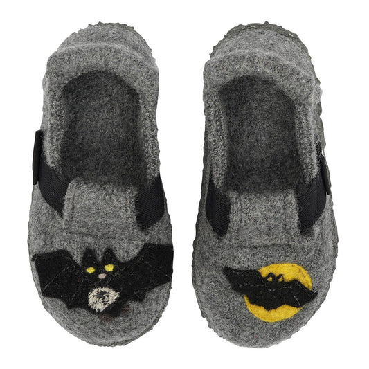 Hausschuhe für Kinder. Barfussschuhe. Wolle. Bats