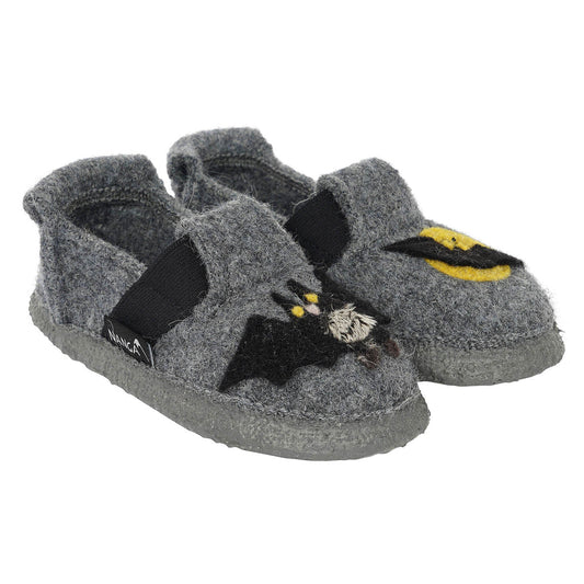 Hausschuhe für Kinder. Barfussschuhe. Wolle. Bats