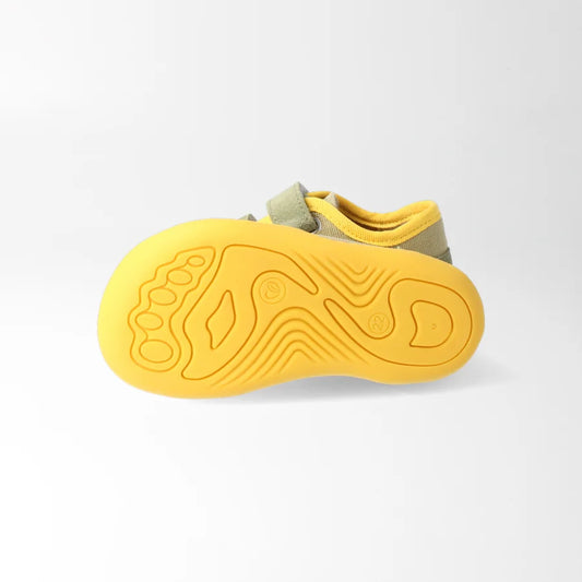 Der nasenaffeSTYLE Sneaker von Blifestyle in sattem Moosgrün - Sohle