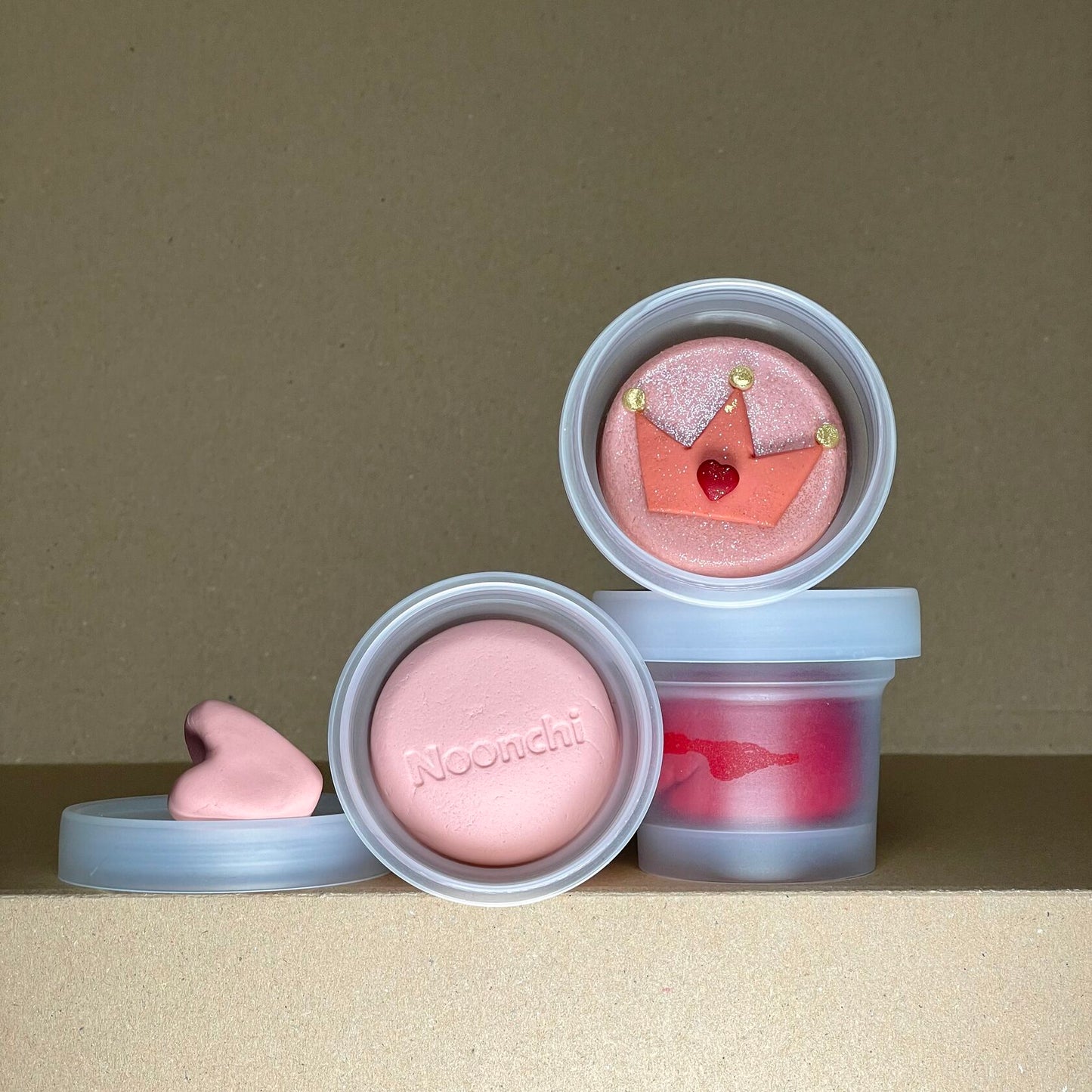Noonchi Organics Bio-Knete – Farbe: Princes Pink Tiara