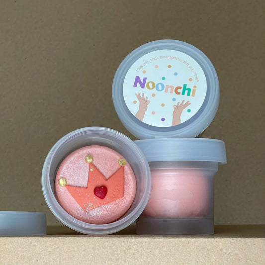 Noonchi Organics Bio-Knete – Farbe: Princes Pink Tiara