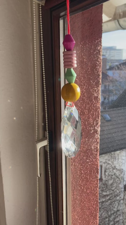 Suncatcher Kristalle | Hochwertiges Glas | Regenbogenmacher