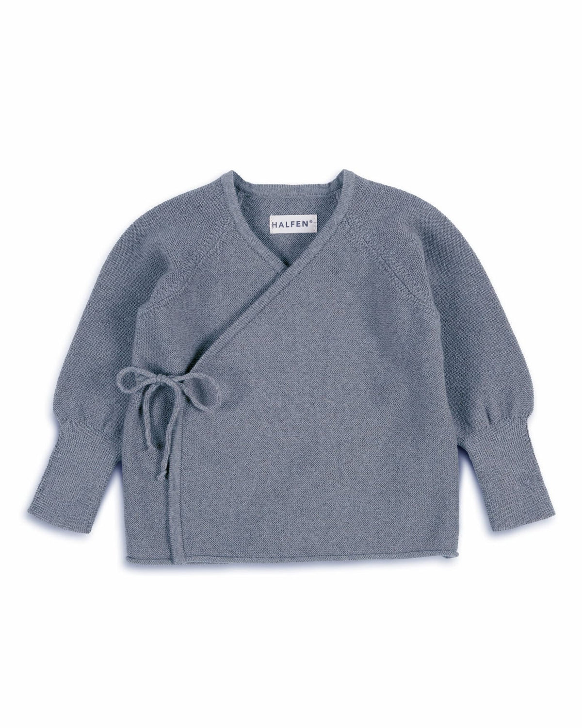 HALFEN Baby Schlüttli – Wickeljacke aus 100 % Bio-Merinowolle