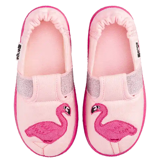 Hausschuhe. Flamingo 2.0 Edition. Bio-Baumwolle