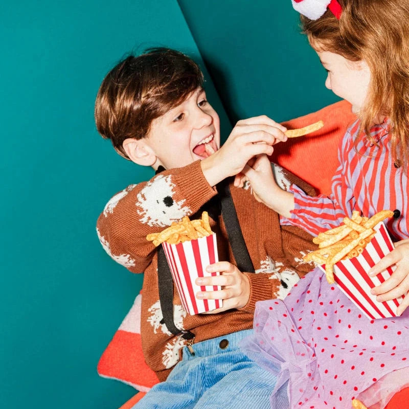 Sproet & Sprout Kinder-Sweatshirt mit Grafik-Print aus Bio-Baumwolle