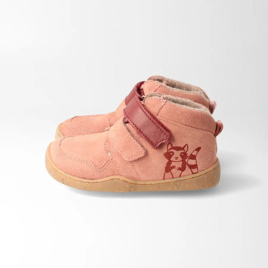 Barfußschuh bLIFESTYLE StreifenhörnchenSTYLE KIDS – altrosa