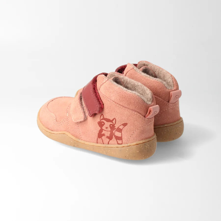 Barfußschuh bLIFESTYLE StreifenhörnchenSTYLE KIDS – altrosa