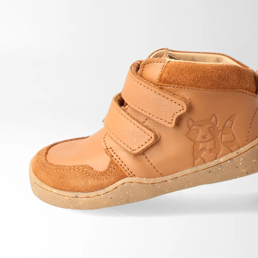 Barfußschuh bLIFESTYLE StreifenhörnchenSTYLE KIDS – haselnuss