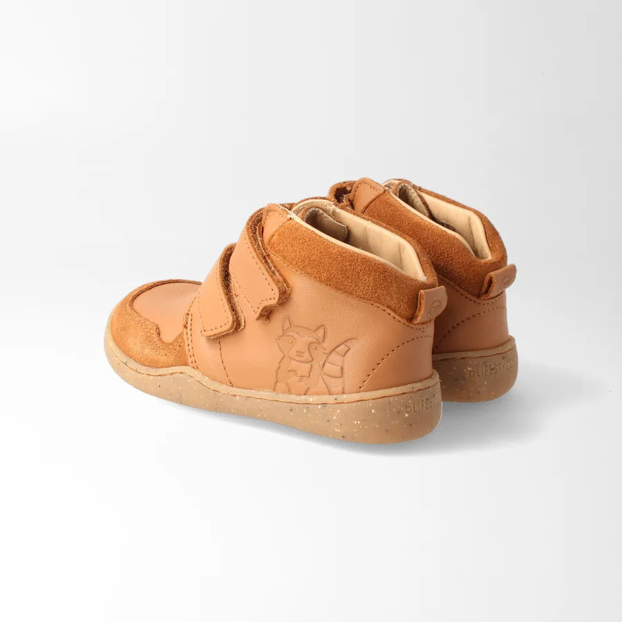 Barfußschuh bLIFESTYLE StreifenhörnchenSTYLE KIDS – haselnuss