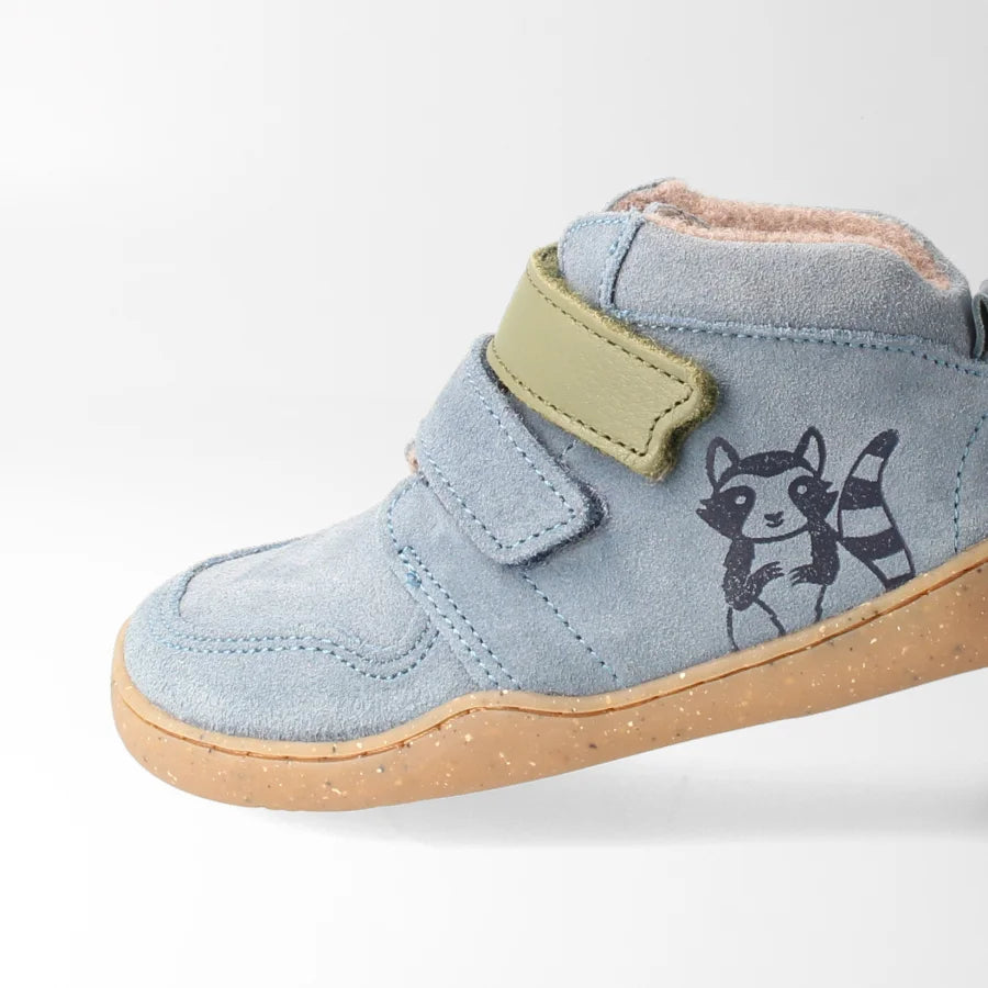 Barfußschuh bLIFESTYLE StreifenhörnchenSTYLE KIDS – meerblau