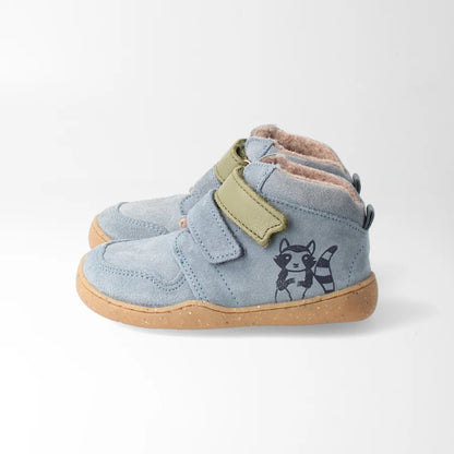 Barfußschuh bLIFESTYLE StreifenhörnchenSTYLE KIDS – meerblau